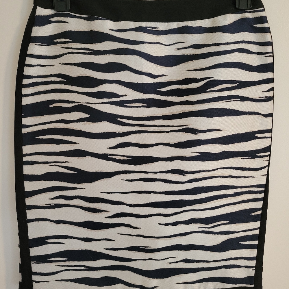 Ann Taylor Zebra Print Skirt Women's Size 6